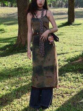 「TORY BURCH（トリーバーチ）のアイテム」を使った、qqjjさん（レディース・160cm）の冬コーディネート