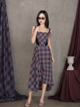 「Vivienne Westwood（ヴィヴィアンウエストウッド）のアイテム（スカート、その他）」を使った、Sayakaさん（レディース・169cm）の春コーディネート