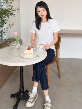 「ヴィヴィアンウエストウッド」｜Sayakaさん（レディース・169cm）の春コーディネート