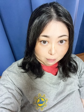 「UNIQLO（ユニクロ）のアイテム（ワンピース、レッド系）」を使った、Sayakaさん（レディース・169cm）の夏コーディネート