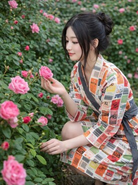 Vivienne Westwood red labelのワンピースを使った人気ファッション