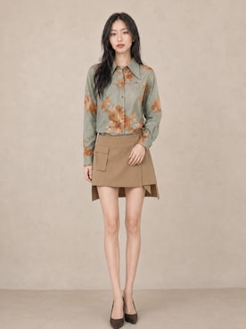 「Vivienne Westwood（ヴィヴィアンウエストウッド）のアイテム（シャツ/ブラウス、その他）」を使った、Sayakaさん（レディース・169cm）の夏コーディネート