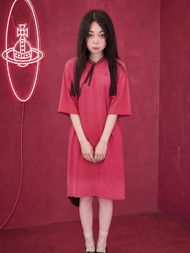 Vivienne Westwood red labelのワンピースを使った人気ファッション