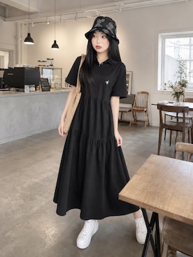 「classicalelf（クラシカルエルフ）のアイテム（ワンピース/ドレス）」を使った、Sayakaさん（レディース・169cm）の夏コーディネート