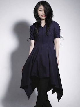 「アイテム（ワンピース/ドレス）」を使った、Sayaka(さやか)さん（レディース・169cm）の冬コーディネート