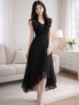 「SAISON DE PAPILLON（セゾンドパピヨン）のアイテム」を使った、Sayakaさん（レディース・169cm）の春コーディネート