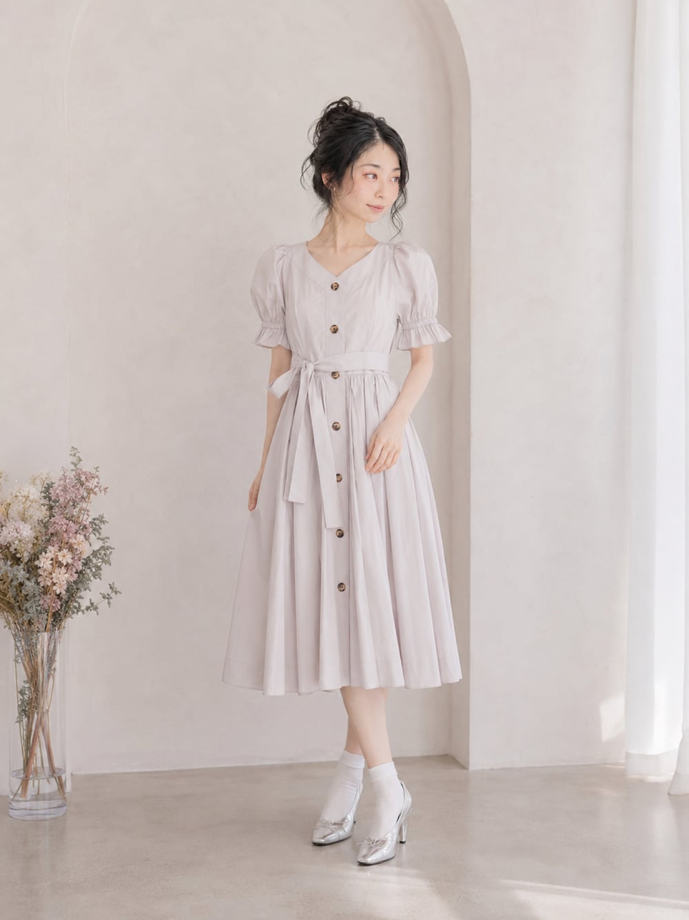 Vivienne Westwoodのワンピース（グレー系）を使った人気ファッション