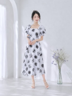 Vivienne Westwoodのワンピースを使った人気ファッション