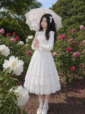 mellfy memory（メルフィーメモリー）の「Fairy gingham tiered doll