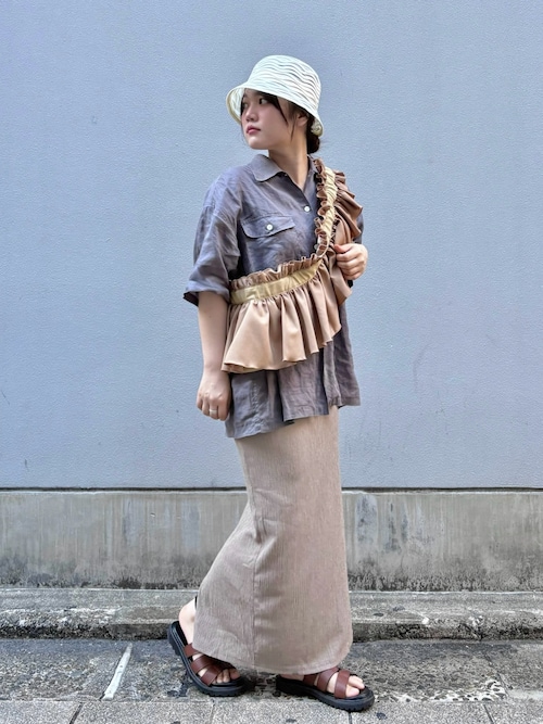 orient millinery フリルバッグ DORA TIER - MAXI | チュールフリルバッグ - マキシ（ボディ