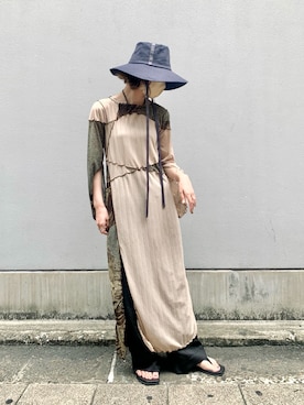 ORIÉNT MILLINERYさん(レディース・158cm)の冬コーディネート