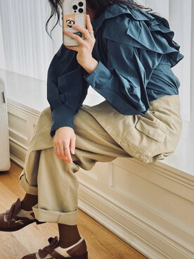 ORIÉNT MILLINERYさん(レディース・162cm)の冬コーディネート