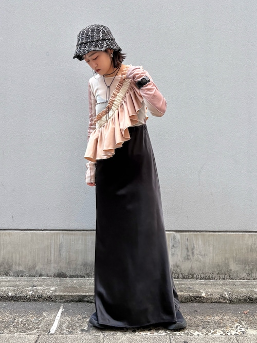 DORA MELLOW【ﾄﾞｰﾗﾒﾛｳ】フリルバッグ（ボディバッグ/ウエスト