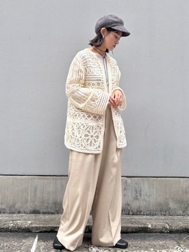 「ORIENT（オリエント）のアイテム」を使った、ORIÉNT MILLINERYさん（レディース・158cm）の秋コーディネート