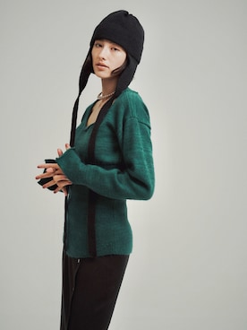 「ニット帽コーデ」｜ORIÉNT MILLINERYさん（レディース・172cm）の冬コーディネート