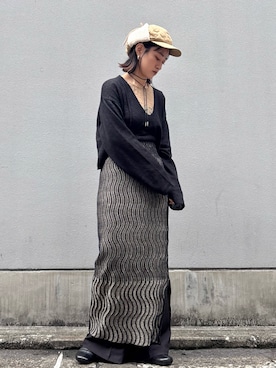 「ORIENT（オリエント）のアイテム」を使った、ORIÉNT MILLINERYさん（レディース・158cm）の秋コーディネート