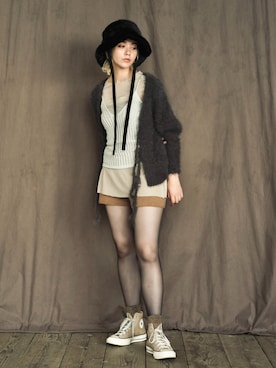 ORIÉNT MILLINERYさん(レディース・168cm)の冬コーディネート