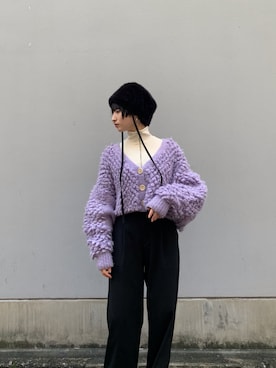 ORIÉNT MILLINERYさん（レディース・152cm）の冬コーディネート