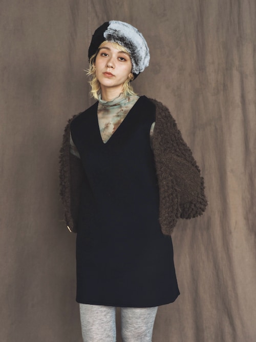 ORIENT MILLINERY PIGMO KNIT 2WAY BOLÉRO 【公式通販】