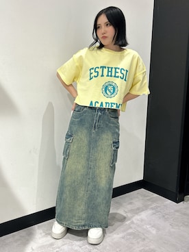 「ANAP（アナップ）のアイテム」を使った、Amikaさん（レディース・150cm）の夏コーディネート