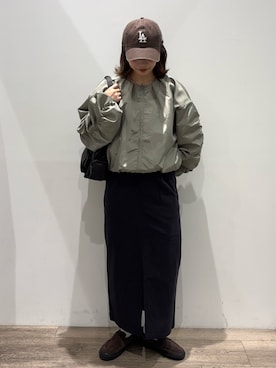 「paradigm（パラダイム）のアイテム」を使った、myu0425さん（レディース・163cm）の春コーディネート