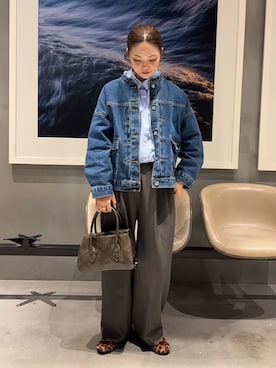 「COLONY 2139（コロニートゥーワンスリーナイン）のアイテム」を使った、myu0425さん（レディース・163cm）の冬コーディネート