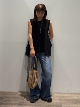 「COLONY 2139（コロニートゥーワンスリーナイン）のアイテム」を使った、myu0425さん（レディース・163cm）の春コーディネート