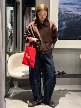 myu0425さん（レディース・163cm）の冬コーディネート