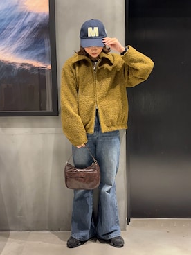 「paradigm（パラダイム）のアイテム」を使った、myu0425さん（レディース・163cm）の秋コーディネート