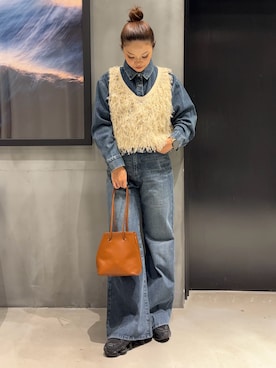 myu0425さん（骨格ウェーブ・レディース・163cm）の秋コーディネート