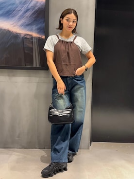 myu0425さん（レディース・163cm）の夏コーディネート