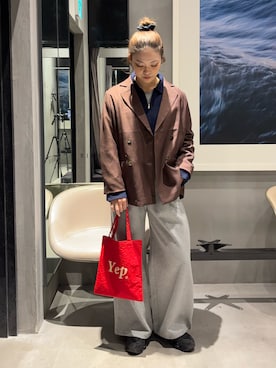 myu0425さん（レディース・163cm）の冬コーディネート