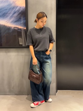 「paradigm（パラダイム）のアイテム」を使った、myu0425さん（レディース・163cm）の夏コーディネート