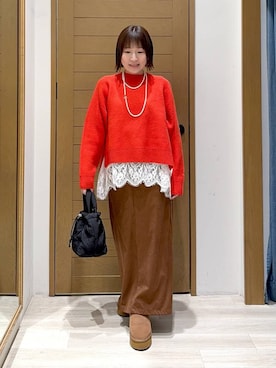 momokaさん(レディース・159cm)の冬コーディネート