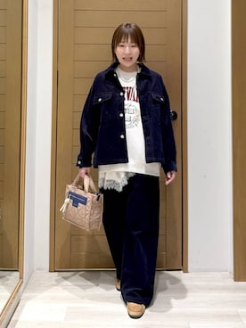 momokaさん（レディース・159cm）の冬コーディネート