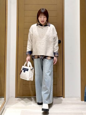 momokaさん（レディース・159cm）の冬コーディネート