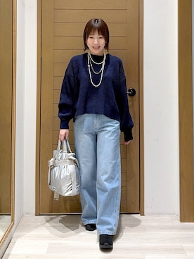 momokaさん（レディース・159cm）の冬コーディネート