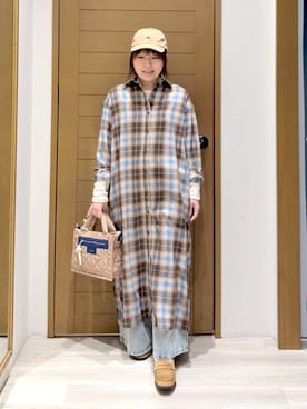 momokaさん（レディース・159cm）の冬コーディネート