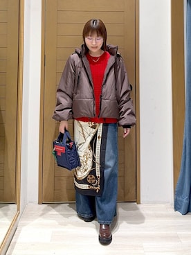 「アイテム（財布/小物）」を使った、momokaさん（レディース・159cm）の秋コーディネート