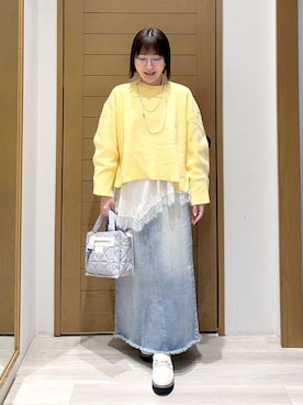 momokaさん（レディース・159cm）の春コーディネート