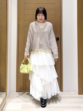 momokaさん(レディース・159cm)の冬コーディネート