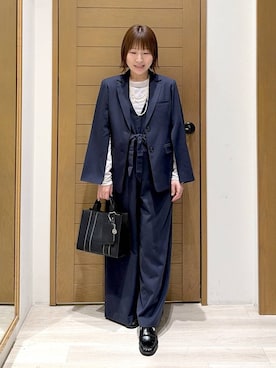 momokaさん（レディース・159cm）の冬コーディネート