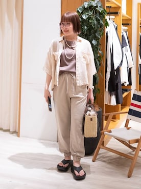momokaさん（レディース・159cm）の春コーディネート