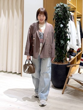 momokaさん（レディース・159cm）の春コーディネート