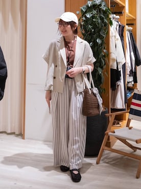 momokaさん（レディース・159cm）の春コーディネート