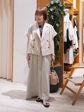 momokaさん（レディース・159cm）の春コーディネート