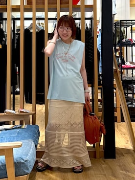 momokaさん（レディース・159cm）の夏コーディネート