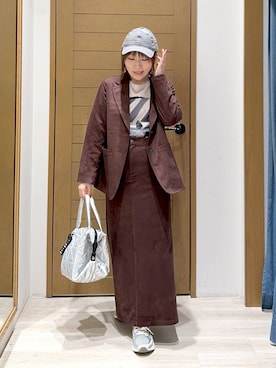 momokaさん（レディース・159cm）の秋コーディネート