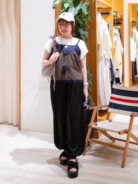 momokaさん(レディース・159cm)の夏コーディネート