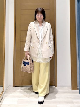 momokaさん（レディース・159cm）の春コーディネート